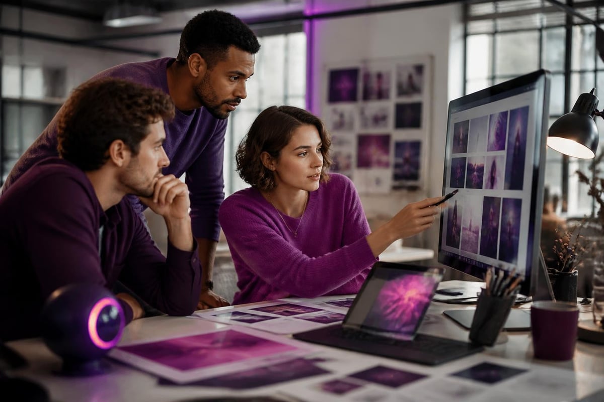 Human and AI collaboration in advertising