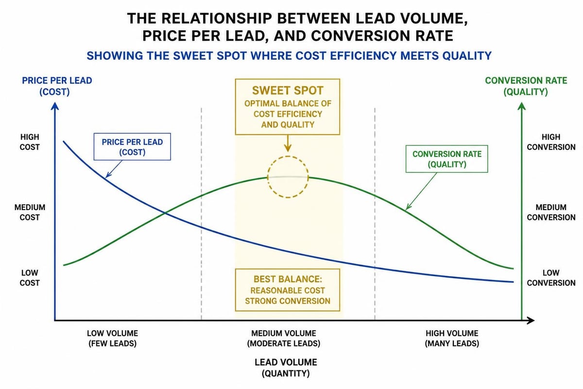 Lead quality vs quantity balance