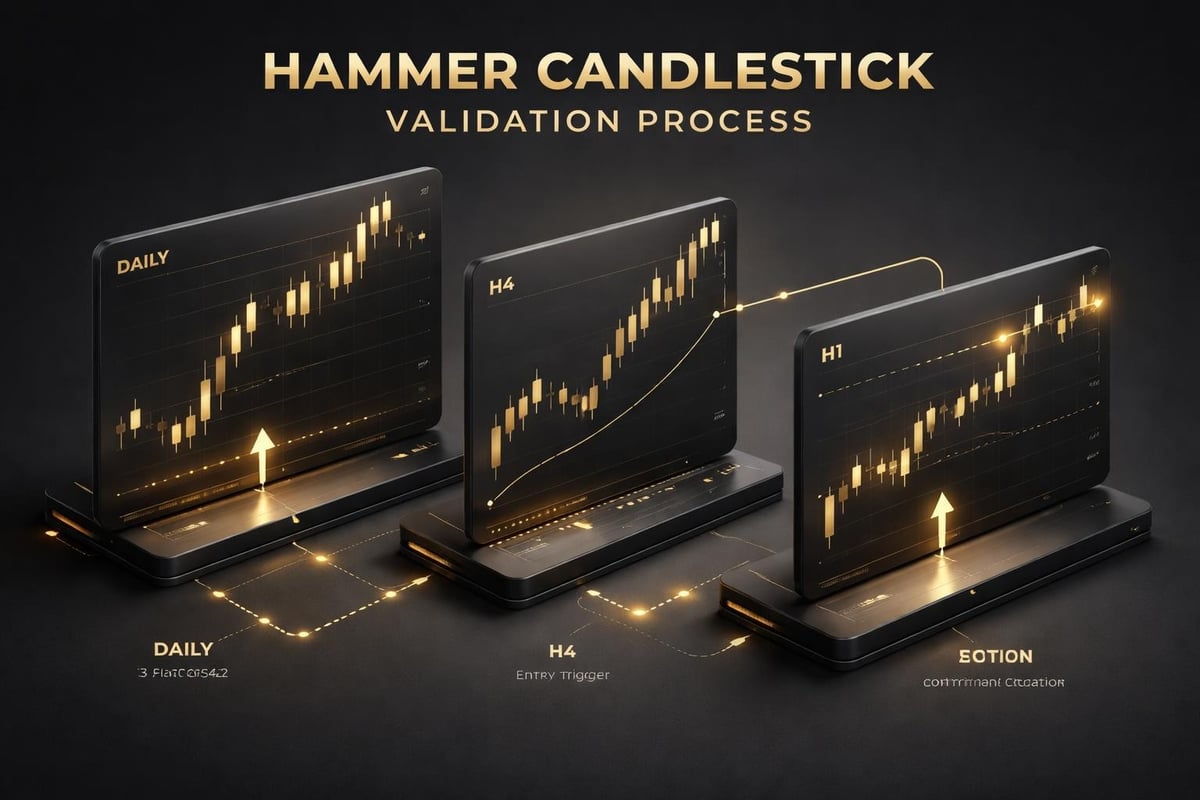 Multi-timeframe hammer confirmation