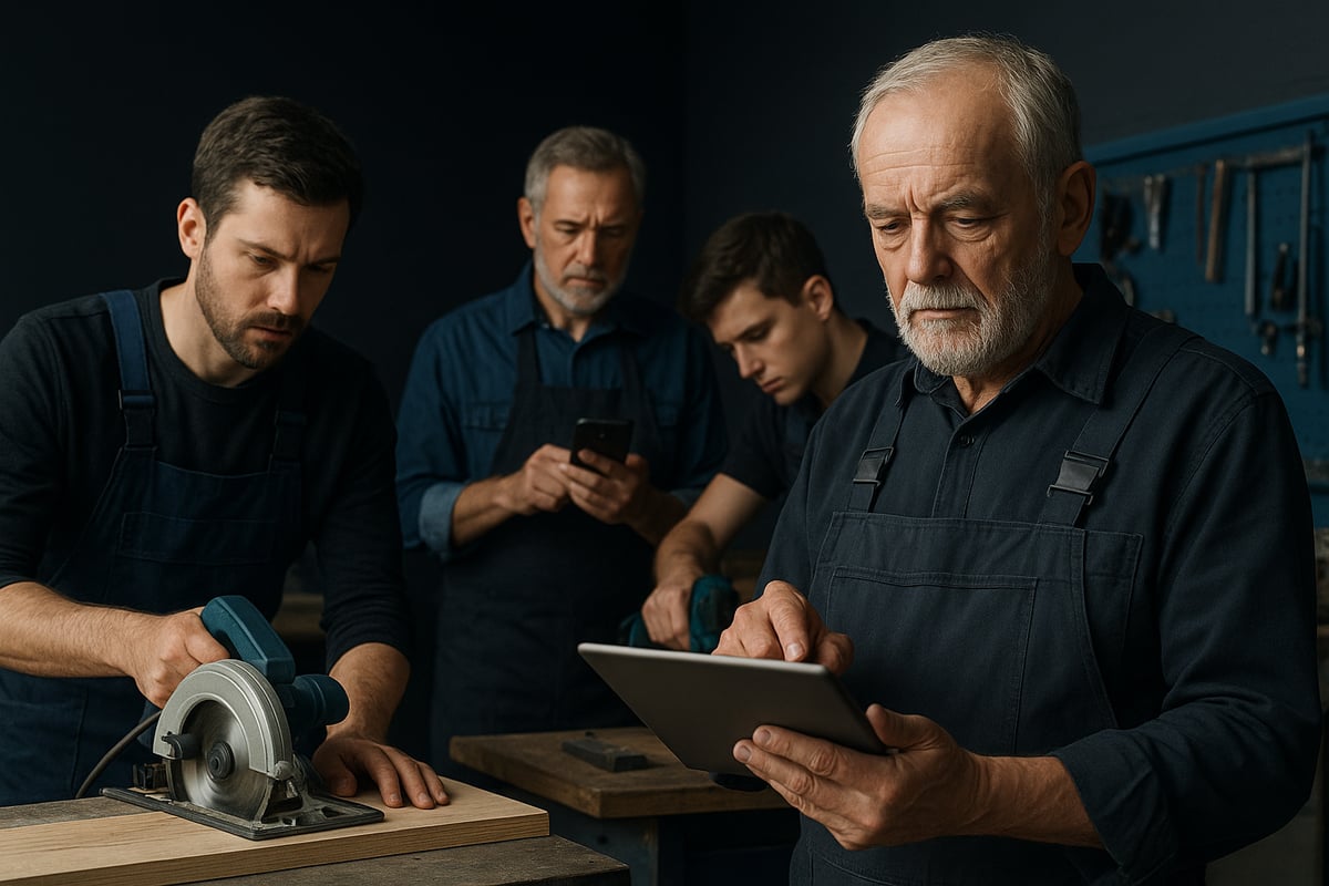 Aktuelle Herausforderungen beim Finden von Meistern im Handwerk