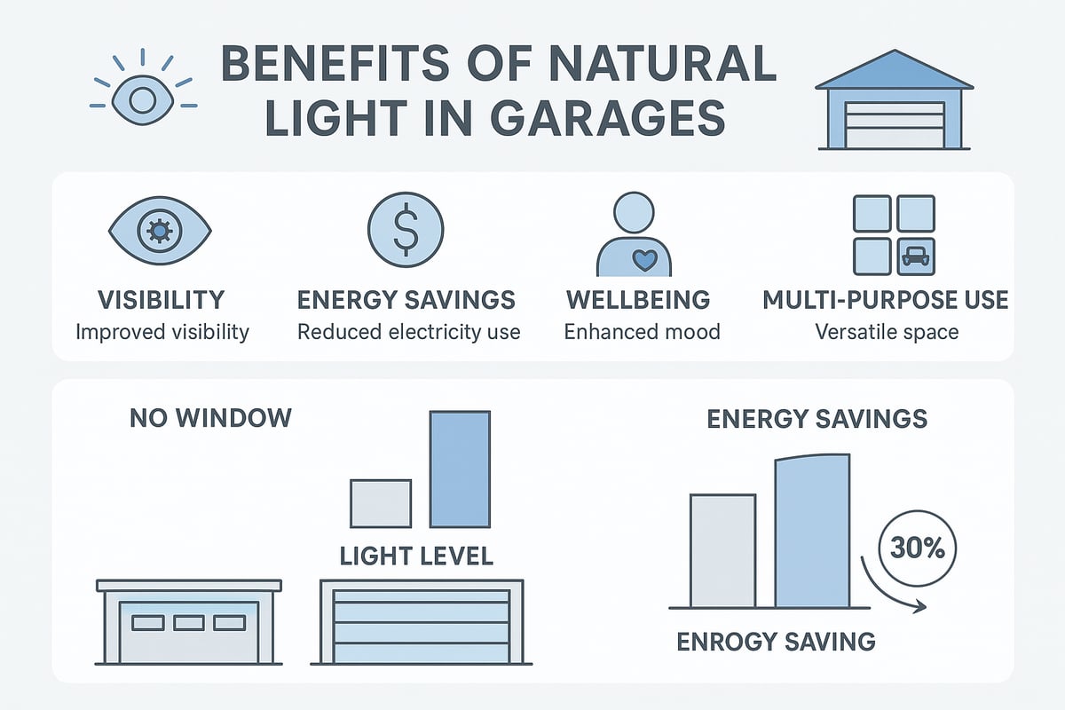 Maximising Natural Light with Garage Window Doors