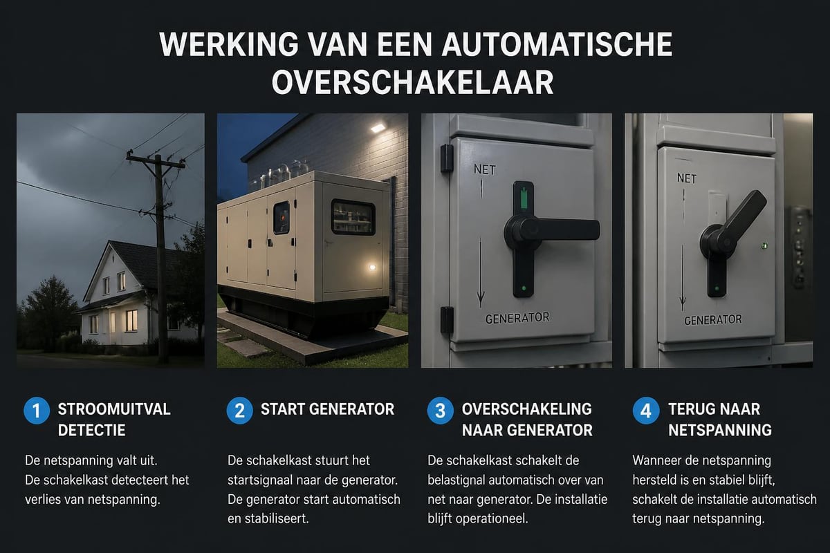 Transfer switch functionaliteit