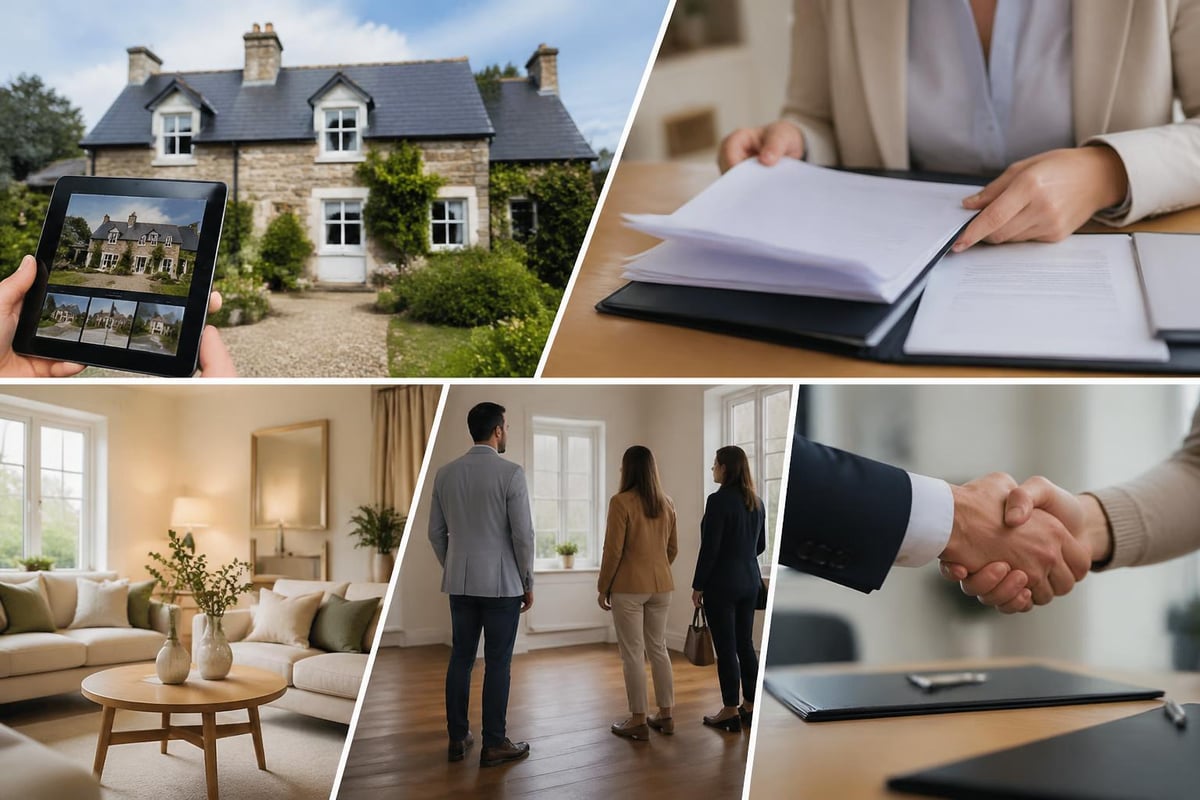 Processus de vente immobilière à Nandrin