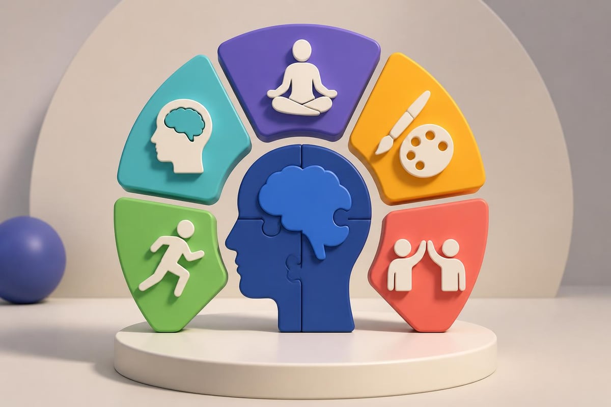 Diverse mental health activity categories