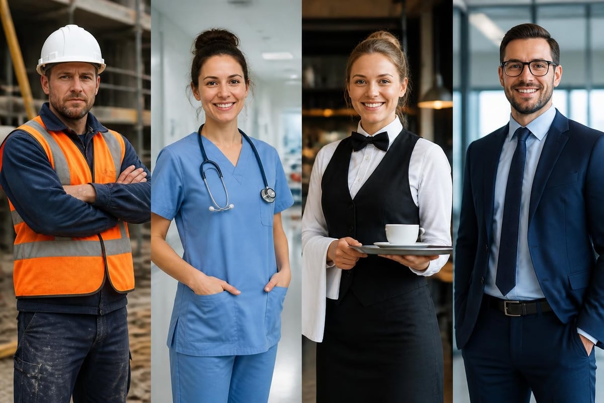 Workwear requirements across industries