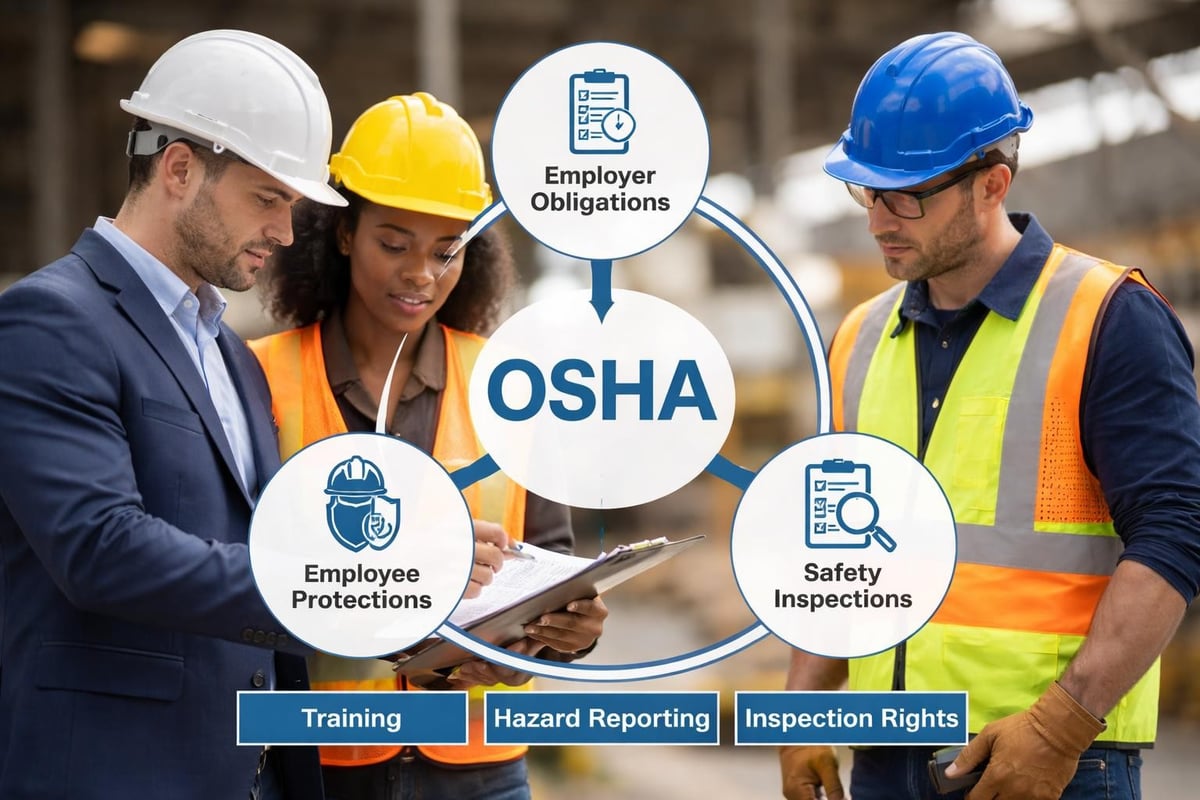 OSHA workplace safety rights framework