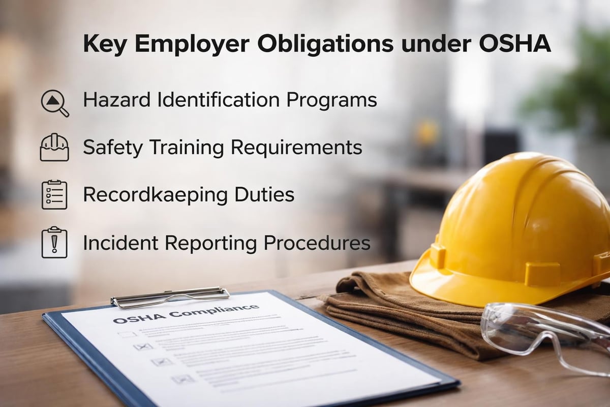 Employer OSHA compliance requirements