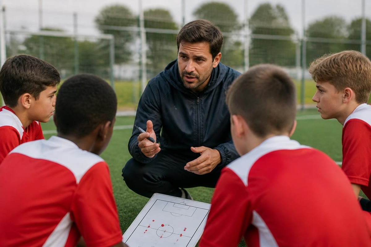 Soccer coaching license progression