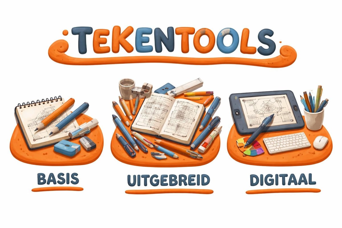 Gereedschap voor technisch schetsen