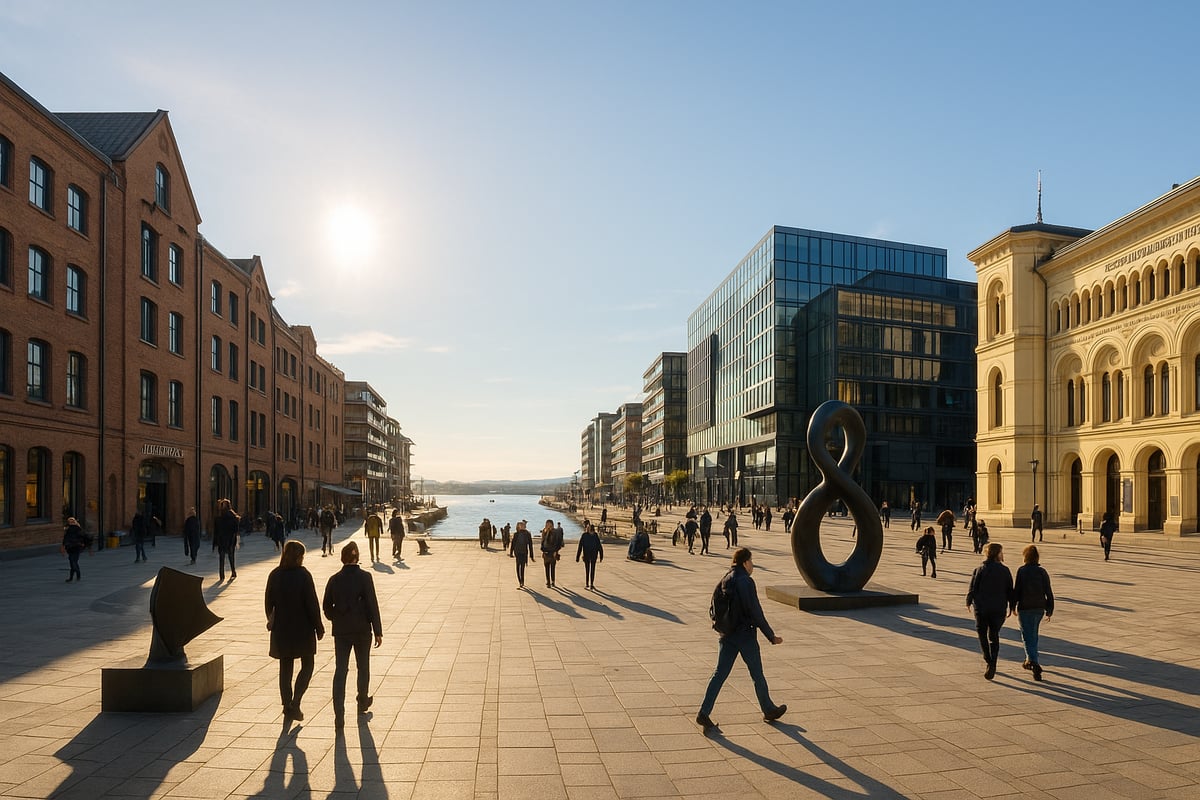 Arkitektur, Kunst og Kultur på Aker Brygge