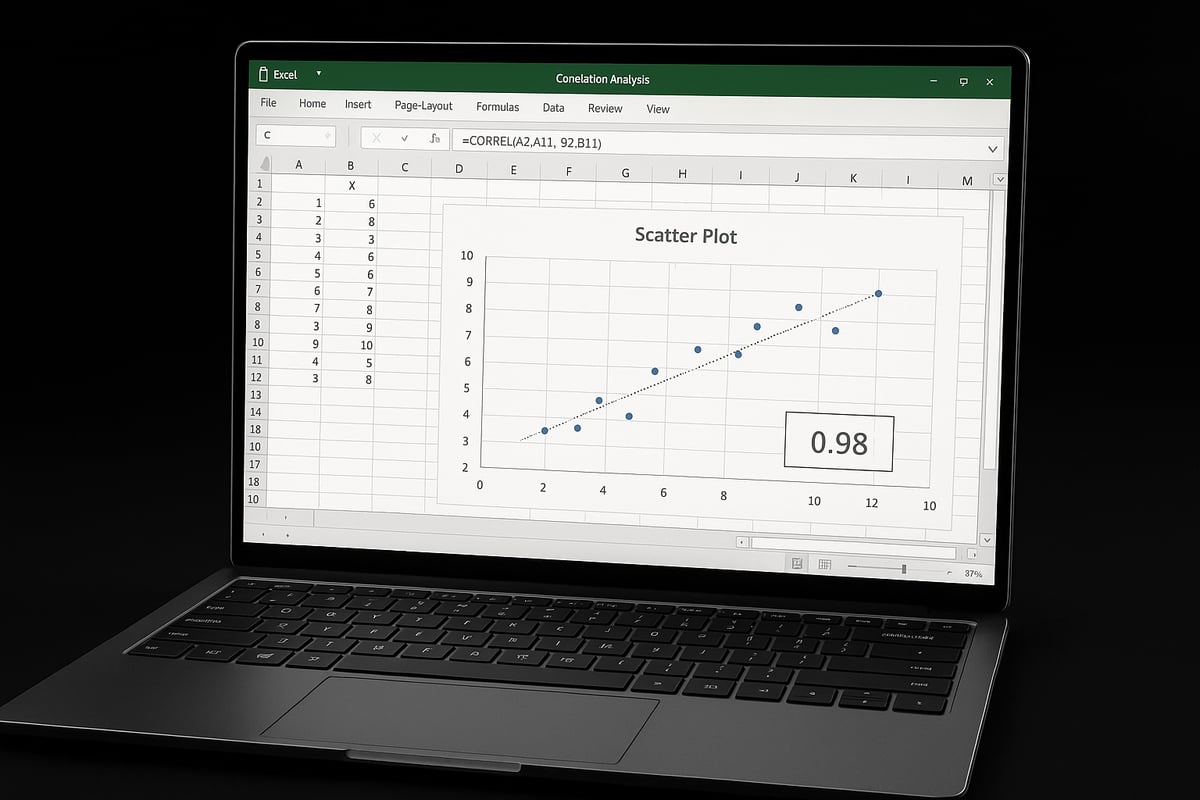 Step-by-Step: How to Compute Correlation Coefficient in Excel