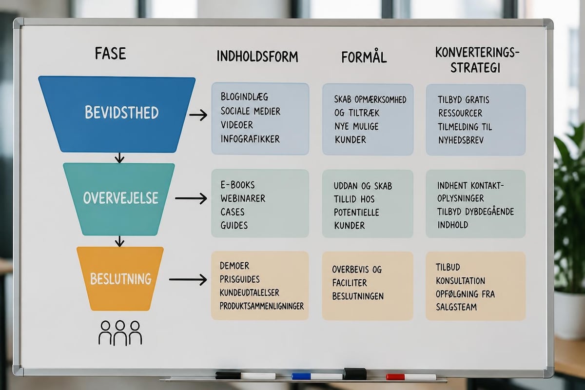 B2B leadgenerering funnel