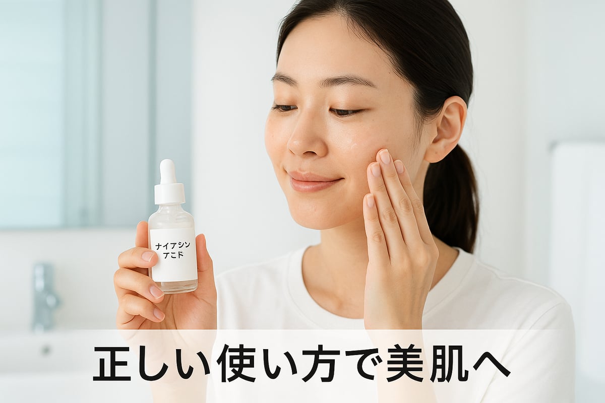 ナイアシンアミドの正しい使い方と効果的なステップ