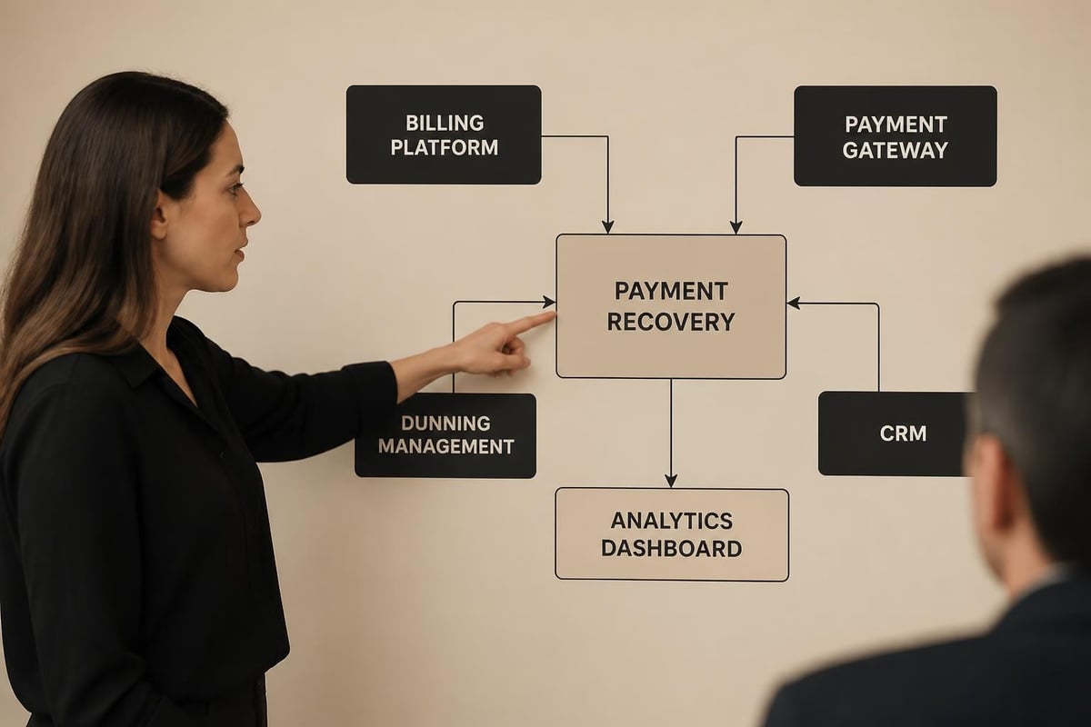 Payment recovery system integration architecture