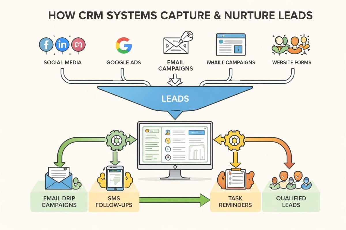 Marketing infrastructure flow