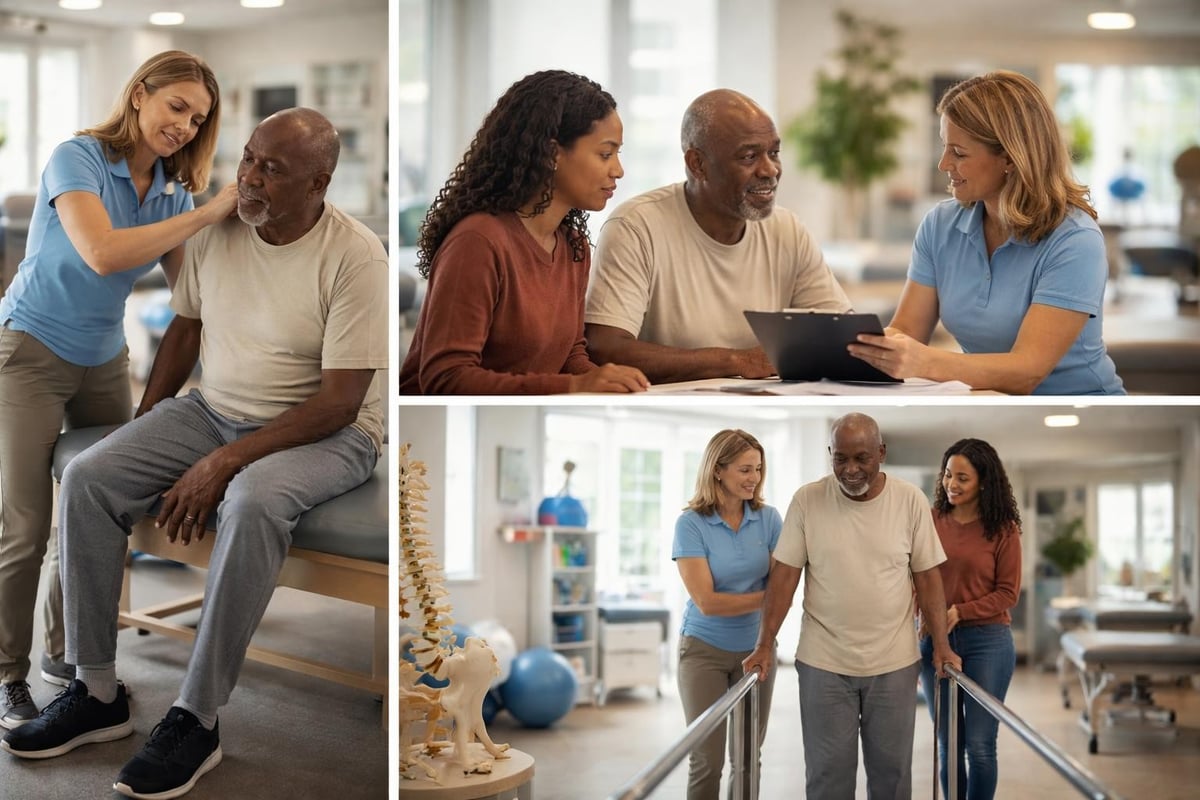 Physical therapy consultation process