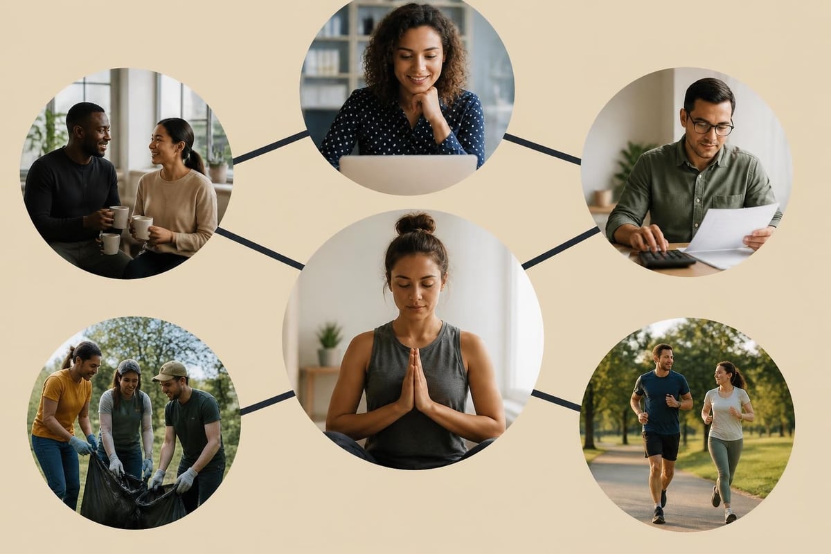 Five dimensions of employee wellbeing