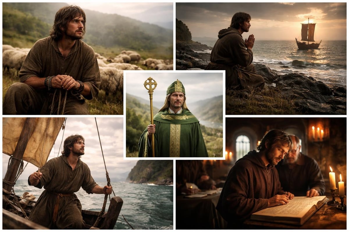 Saint Patrick's spiritual transformation