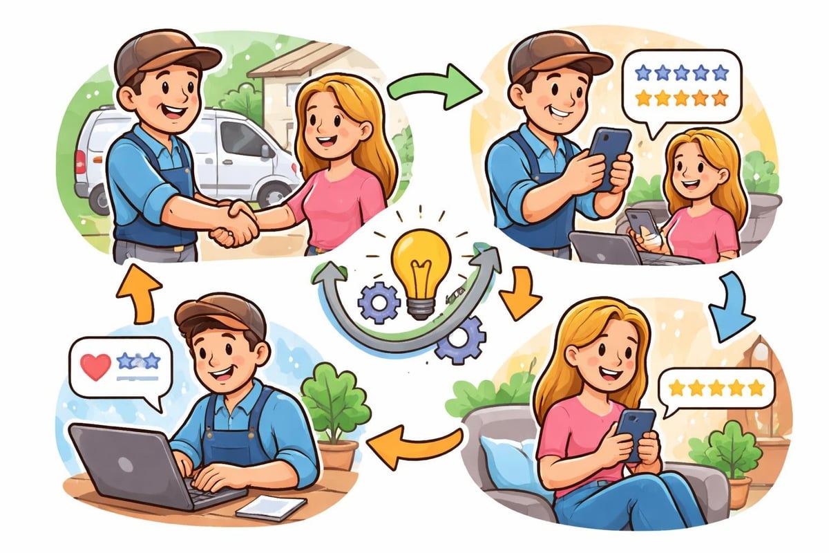 Review management workflow