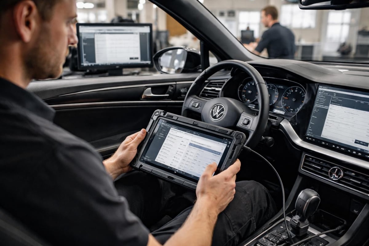 Vehicle diagnostic process