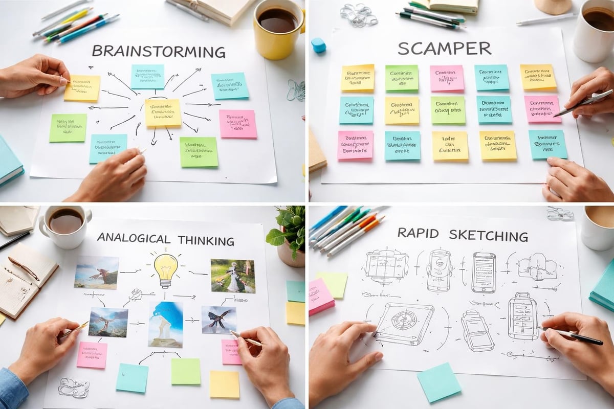 Ideation techniques comparison