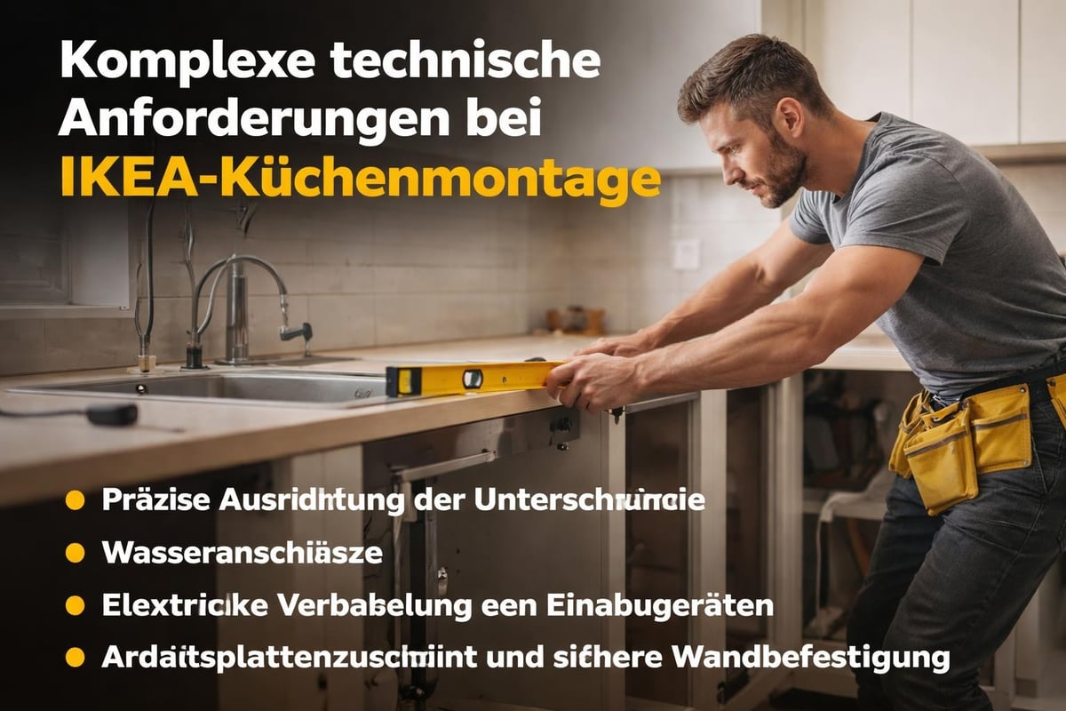 Technische Aspekte der Küchenmontage
