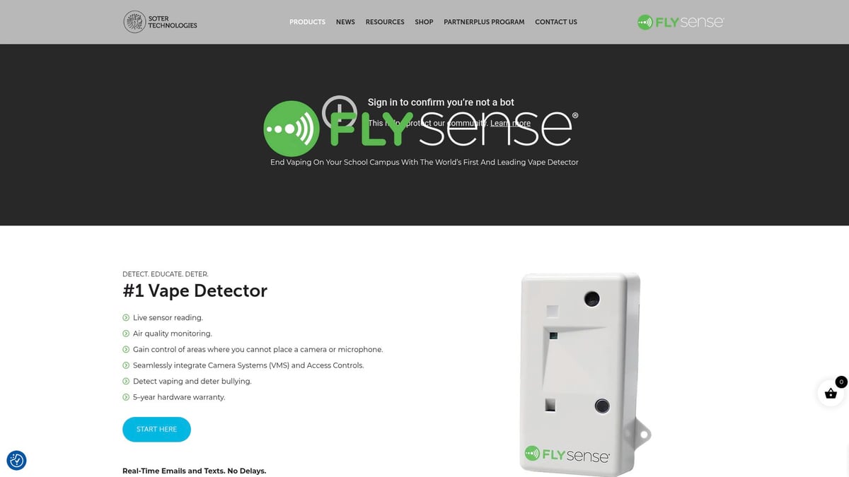 7 Essential Trusted Vape Detection Brand Picks for 2026 - Soter Technologies FlySense