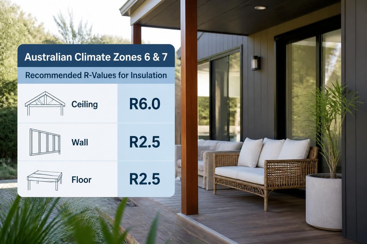 R-value climate zone map