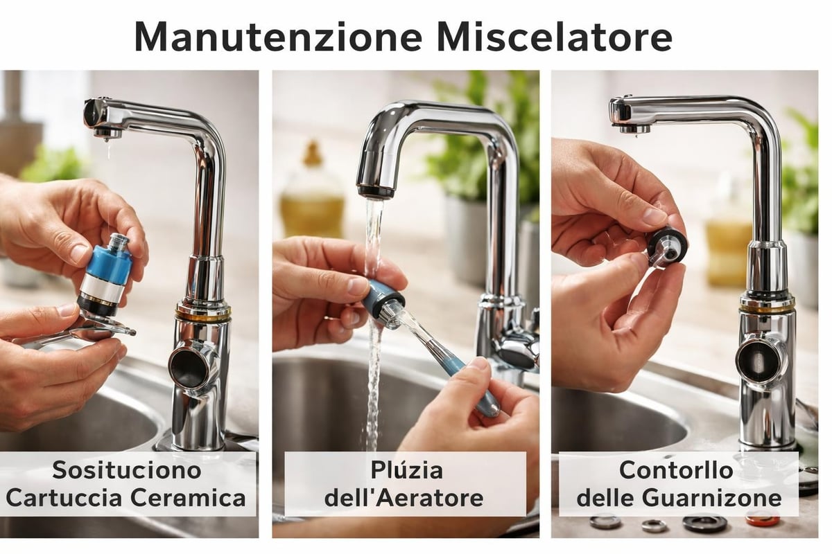Manutenzione componenti interni