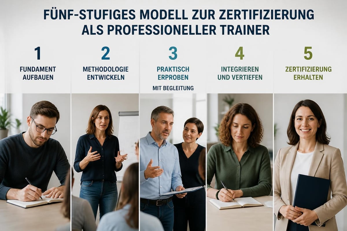 Ausbildungsphasen Trainer-Zertifizierung