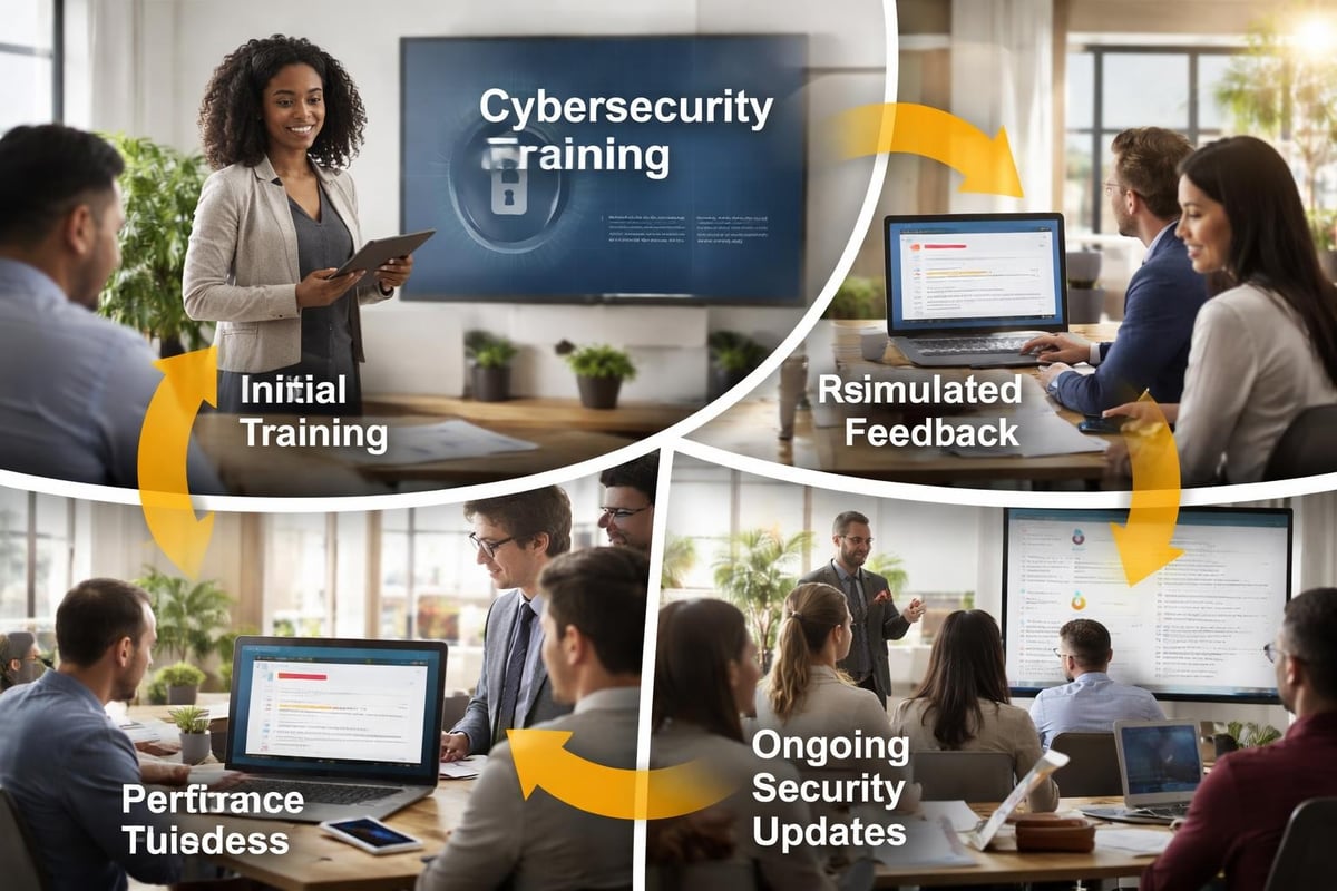 Cybersecurity training for employees