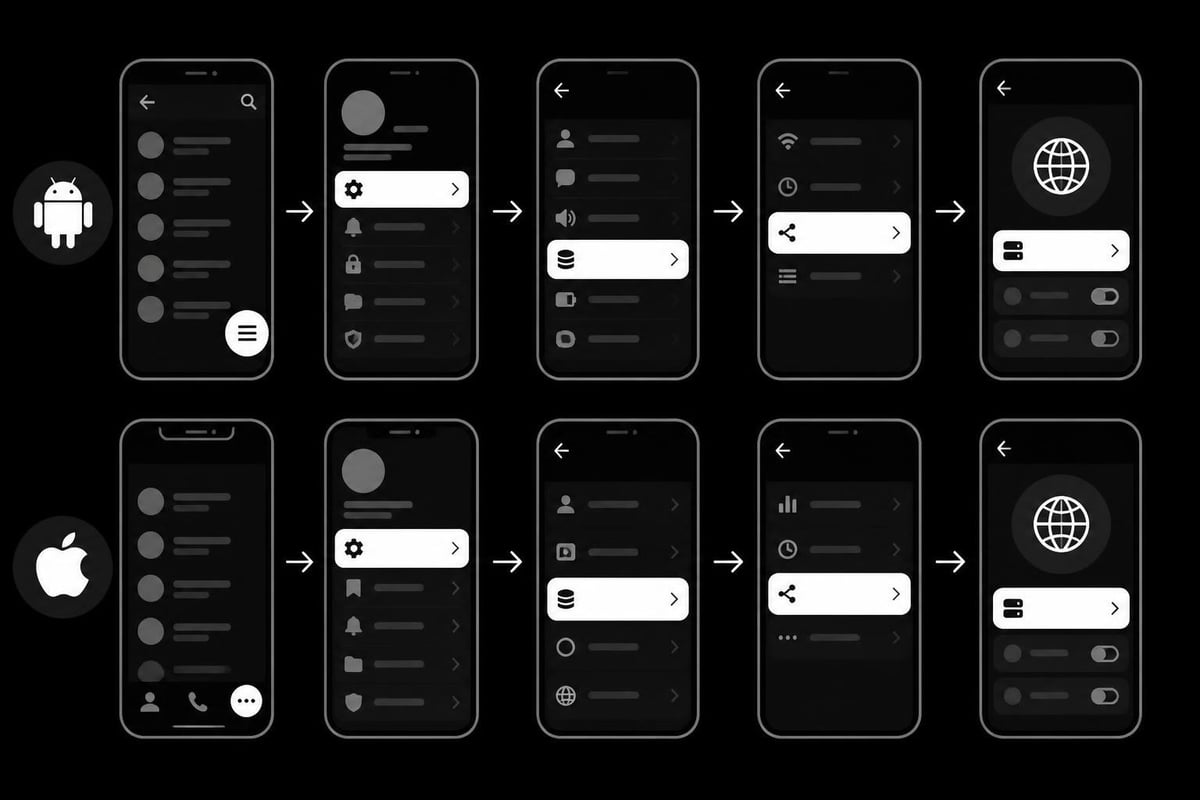 Telegram mobile proxy settings