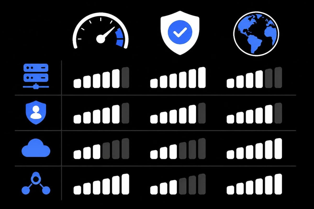 Proxy performance comparison