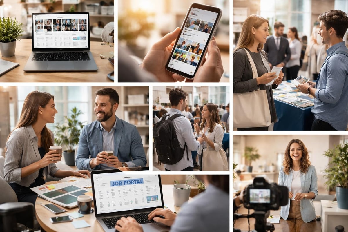 Multi-channel employer branding