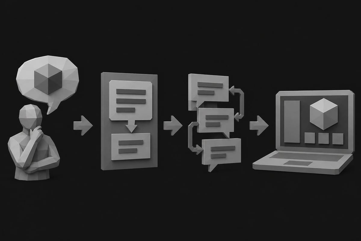 Vibe coding workflow from idea to prototype