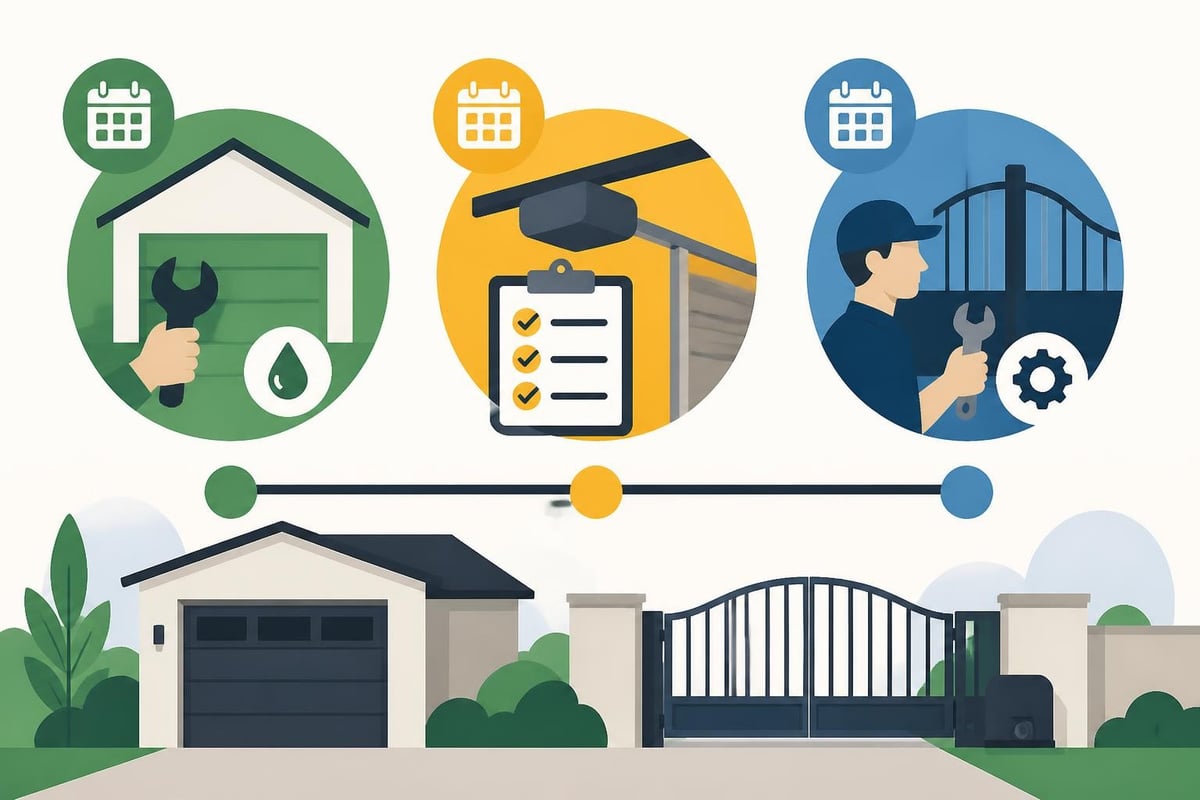 Garage And Gates Maintenance Schedule