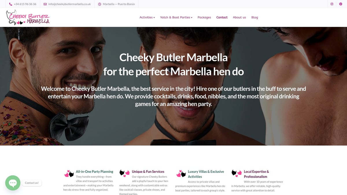 12 Unforgettable Hen Do Ideas Marbella For 2026 - Cheeky Butler Marbella Experience