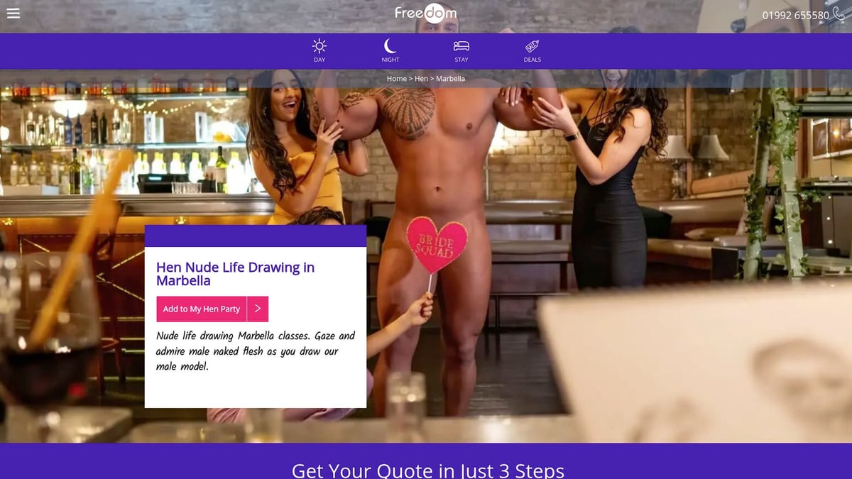 12 Unforgettable Hen Do Ideas Marbella For 2026 - Life Drawing Class
