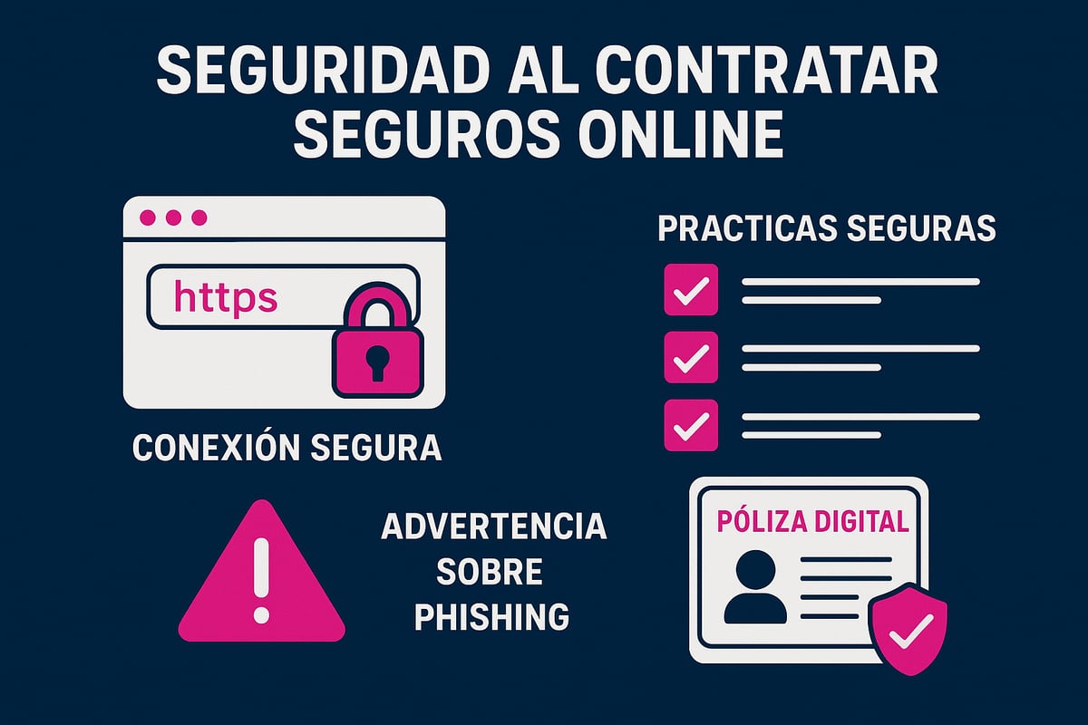 Consejos de Seguridad al Contratar Seguros Online