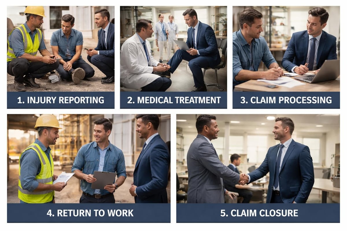 Claims process workflow