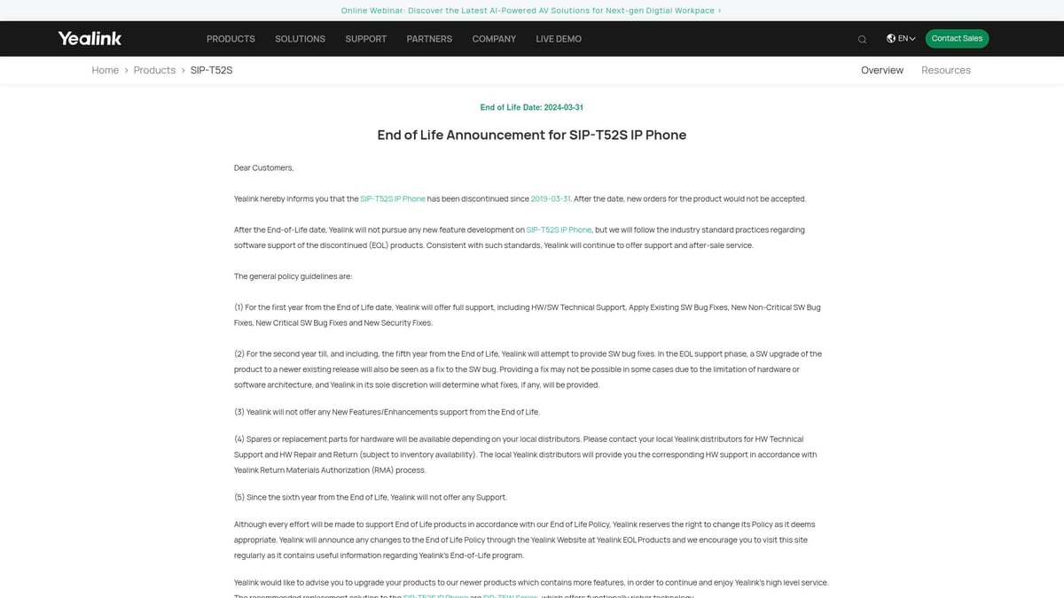 7 Top VoIP Compatible Phone Picks for 2025 - Yealink T54W