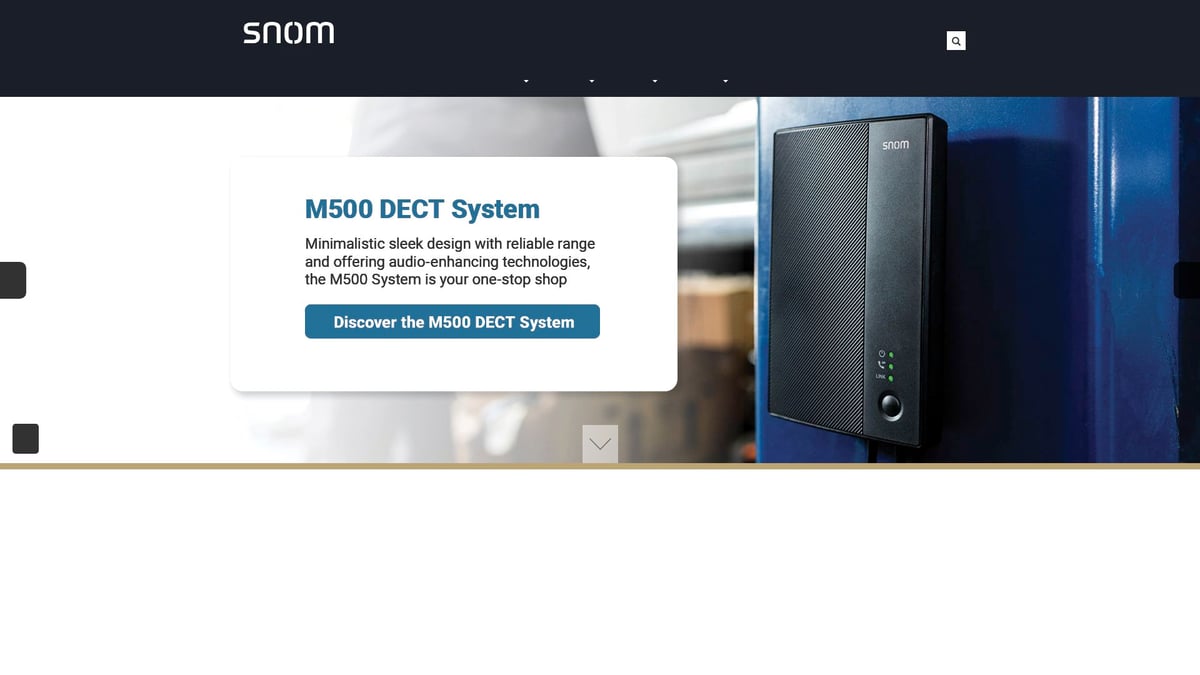 7 Top VoIP Compatible Phone Picks for 2025 - Snom D785