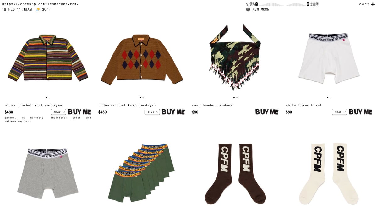 9 Essential Good Streetwear Brands to Elevate Your Look in 2026 - Cactus Plant Flea Market