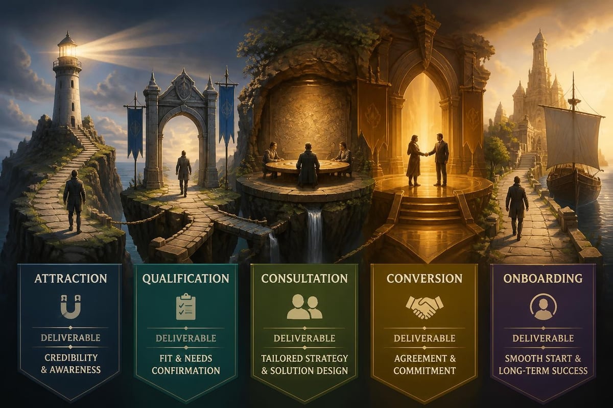 Sales system workflow
