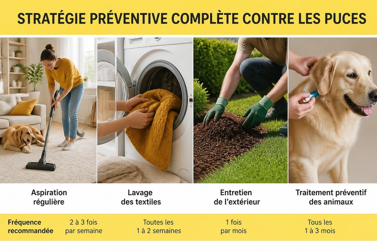 Prévention anti-puces maison