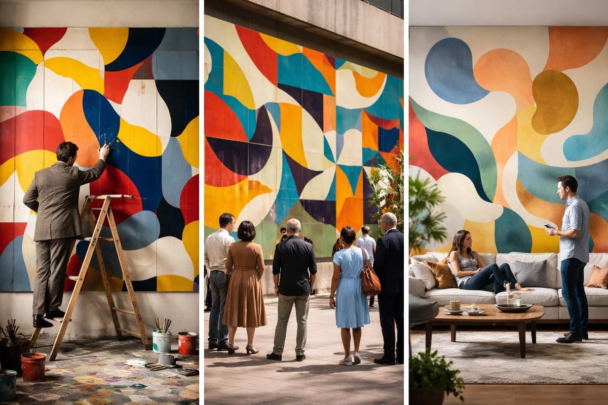 Abstract art development timeline