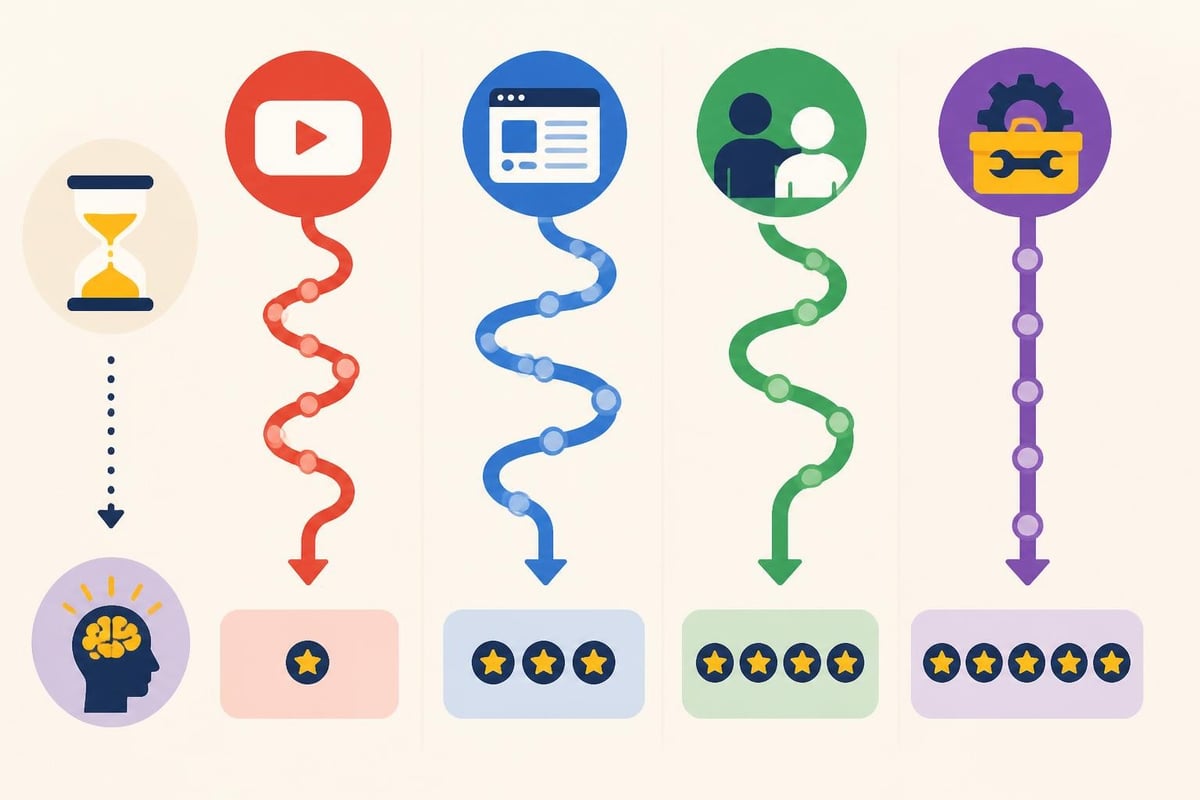 Free versus paid editing education