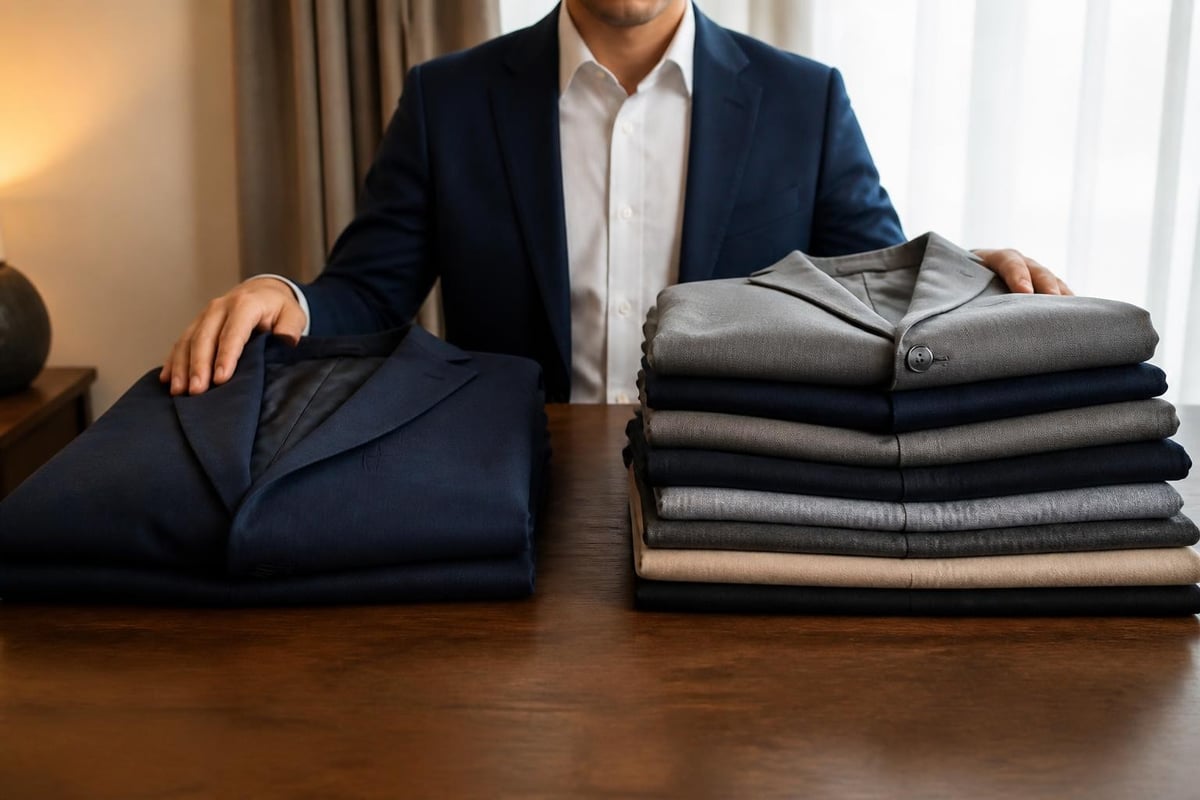 Custom suit investment benefits