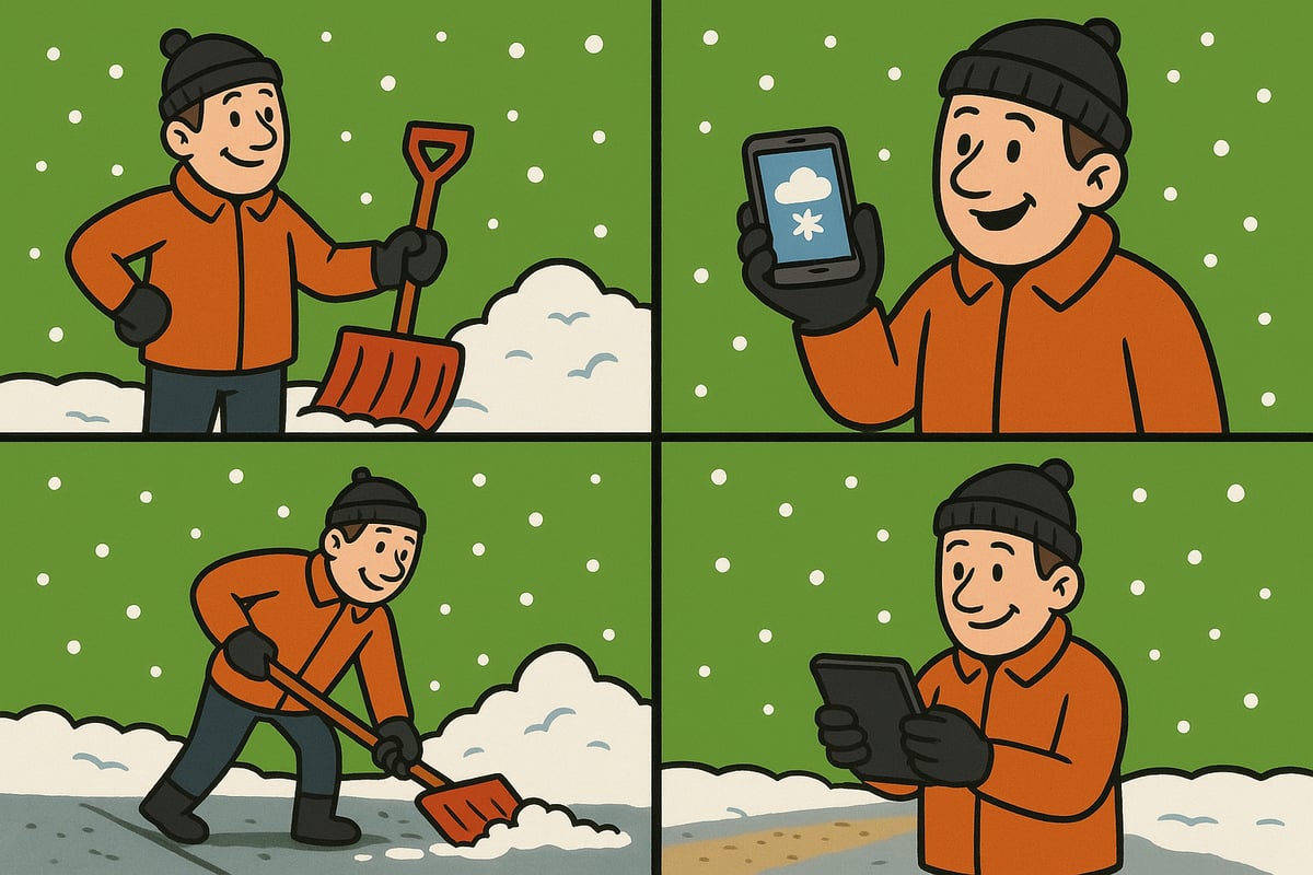 Så Här Går Snöröjningen Till: Steg-för-Steg-Guide för Fastighetsägare