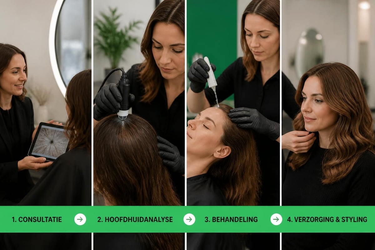 Salon scalp treatment